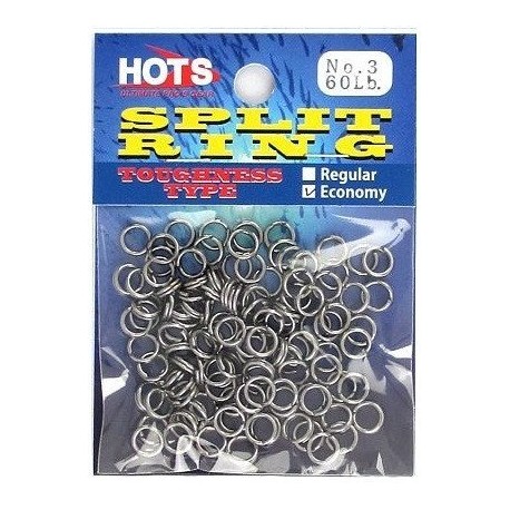Hots Split Ring size 3 (60lb)