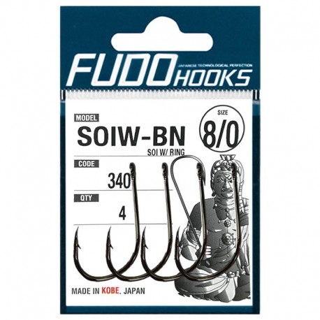 Fudo Hooks SOIW-BN 8/0