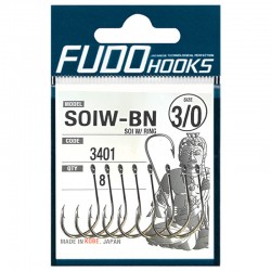Fudo Hooks SOIW-BN 3/0 (8pcs)