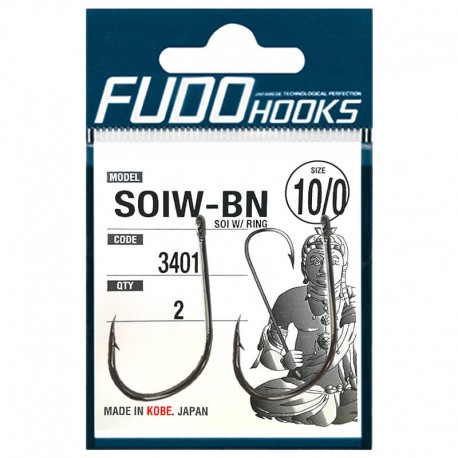 Fudo Hooks SOIW-BN 10/0