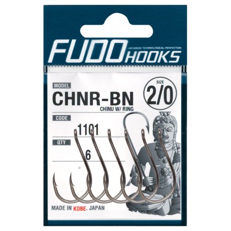 Fudo Hooks CHNR-BN 2/0