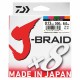 Daiwa J-Braid X8 Multicolor 300M-0.13mm/8kg