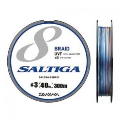 Daiwa Saltiga 8 Braid +Si - 300m - PE3.0-40lb