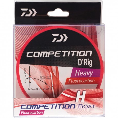 Daiwa Competition D'Rig Heavy Fluorocarbon - H