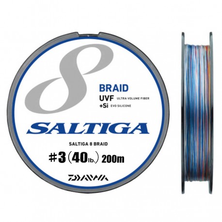 Fio Daiwa UVF Saltiga 8 Braid +Si 3.0-200