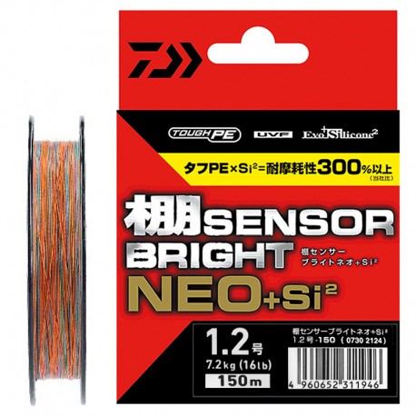 Daiwa Sensor Bright NEO+Si2 - 150m (PE 1.2 - 7.2kg 16lb)