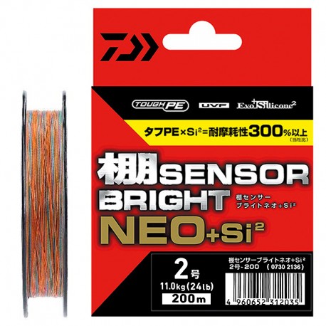 Daiwa Sensor Bright NEO+Si2 - 200m (PE 2 - 11.0kg 24lb)