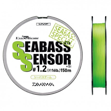 Daiwa UVF Seabass Sensor +Si - 150m (PE 1.2 - 16lb)