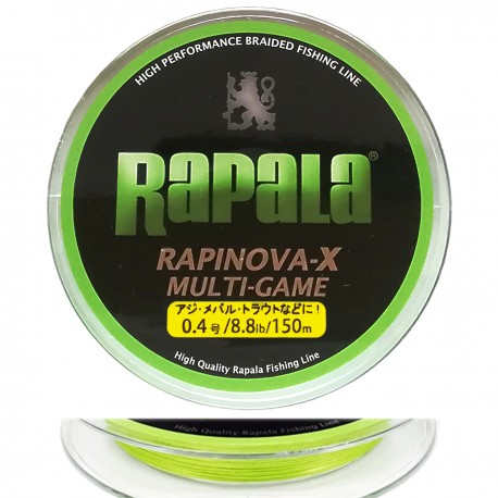 Rapala Rapinova-X Multi-Game (0.4/8.8lb/150m)