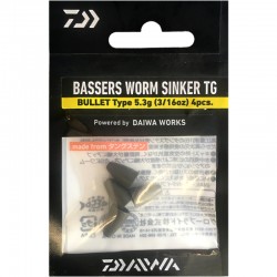 Daiwa Bassers Worm Sinker TG Bullet 5.3g (4pcs)