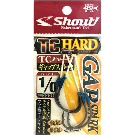 Shout 333 - TC Hard Gap Spark 2cm+3,5cm - 1/0 (2pcs)