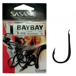 Sasame F-715 Baybay Black Nickel 1 (10 pcs)