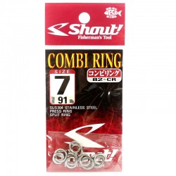 Shout Combi Ring 7.0mm 91lb (5pcs)