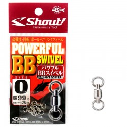 Shout Powerful BB Swivel size 0 - 99lb (4pcs)