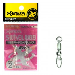 Xesta Swivel WBB size 2 - 60lb (2pcs)