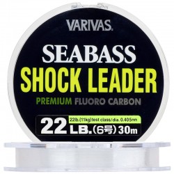 Varivas Seabass Shock Leader Fluoro Carbon 30m (6 - 0.405mm)