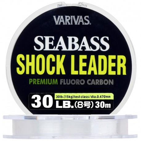 Varivas Seabass Shock Leader Fluoro Carbon 30m (8 - 0.470mm)