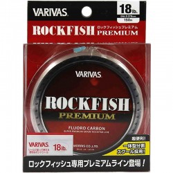 Varivas Rockfish Premium Fluoro Carbon 150m (18lb-0.370mm)