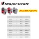Major Craft Jigging Glove - LL - BK