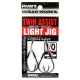 Varivas Twin Assist Light Jig - 1/0 - 1.5cm (2pcs)