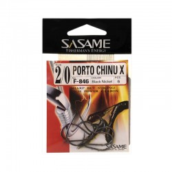 Sasame F-846 Porto Chinu X Black 2/0 (6pcs)