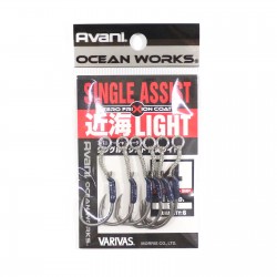 Varivas Single Assist Light 4 - 1cm (6pcs)