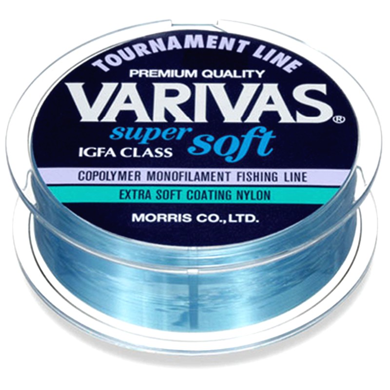 Varivas Tournament Line Super Soft 150m 20lb-9kg (5-0.37mm) Clear Blue
