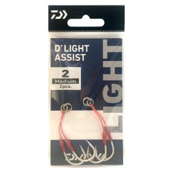 Daiwa Light Assist Hook 2 Medium (2pcs)