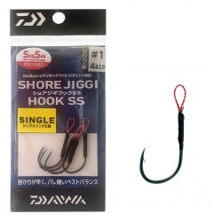Daiwa Shore Jiggi Hook SS Single - 1 (4pcs)