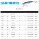 Shimano Flat Light OCEA 30g - 009