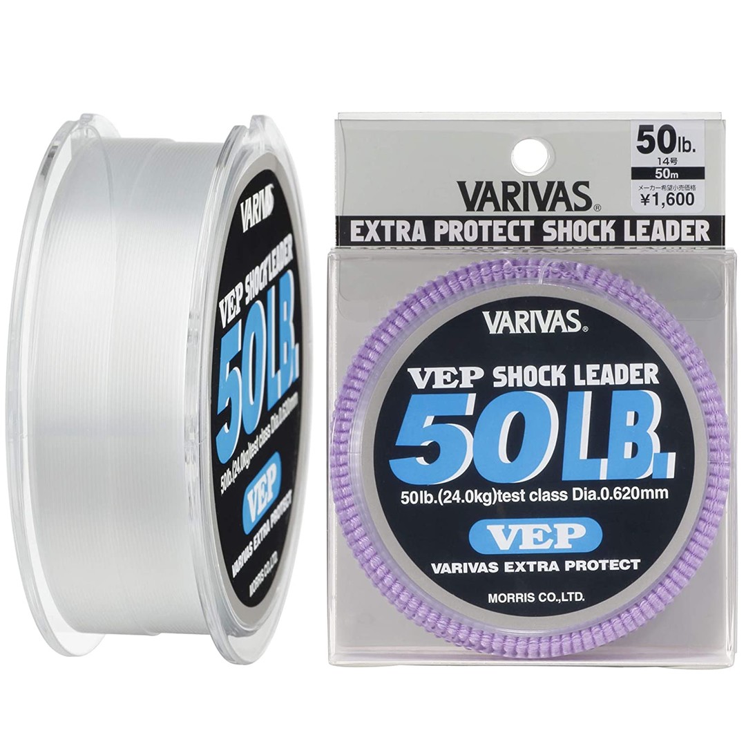 Varivas Extra Protect Shock Leader 50m #14 - 50lb (24.0kg) - 0.62mm