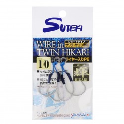 Suteki Wire in Twin Hikari 1/0 (2pcs)