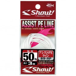 Shout Assist PE Line 3m - 50lb White