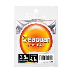 Seaguar Fluororcarbon 100% 60m PE 3.5 - 4.1kg (Clear)