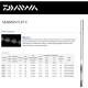 Daiwa Seabass Flat X 90ML