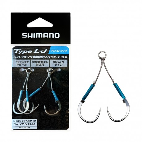 Shimano Type LJ Twin Assist - Size M (2pcs)