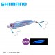 Shimano JU-S08W Flat Light OCEA 80g - 007 S. Chameleon Bait