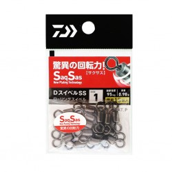 Daiwa D Swivel SaqSas - 1 (15pcs)