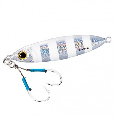 Shimano JU-S06W Flat Light OCEA 60g - S Zebra Glow