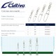 Cultiva P-30 Cross Lock Snap BB Size 3-164lb (2pcs)
