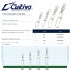 Cultiva P-30 Cross Lock Snap BB Size 0-63lb (2pcs)