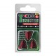 Van Cliff Tungsten Arrowhead Weight 7.2g - Red (3pcs)