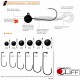 Van Cliff Tungsten Ball Jig Head 10.6g 3/0 (2pcs)