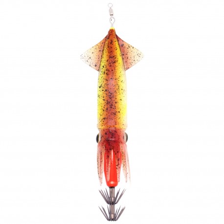 Geecrack Ikanosuke No.20 (80g) - 118 Red/Yellow IKA (Dot Glow)