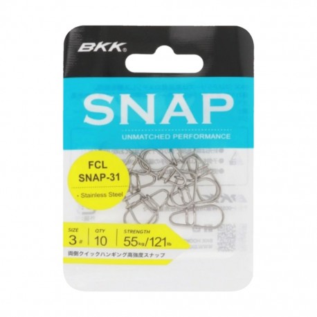 BKK FCL SNAP-31 Size 3 - 55kg (10pcs)