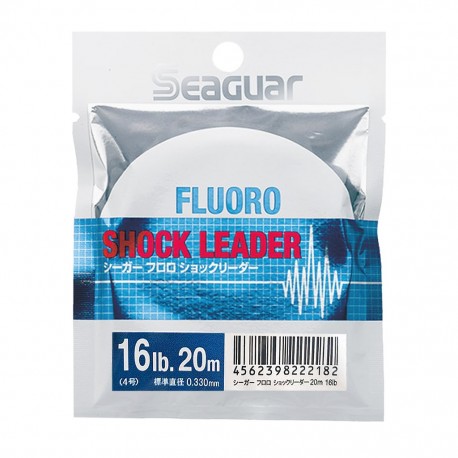 Seaguar Fluoro Shock Leader 20m (4-0.330mm) 7kg-16lb