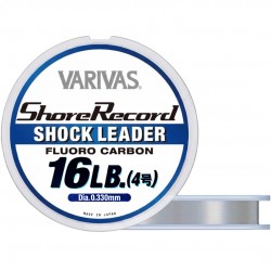 Varivas ShoreRecord Shock Leader - 4 (16Lb-7.26Kg-0.330mm) 30m