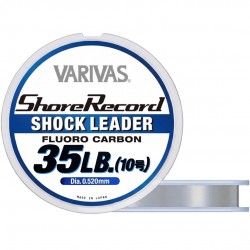 Varivas ShoreRecord Shock Leader - 10 (35Lb-15.88Kg-0.520mm) 20m
