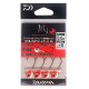 Daiwa Gekkabijin SW Light Jig Head SS Luminous 3.0g  - 6 (4pcs)