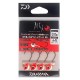 Daiwa Gekkabijin SW Light Jig Head SS Luminous 3.0g - 4 (4pcs)